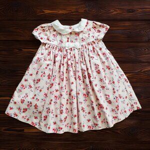 Janie and Jack Pink Rose Dress Size 12-18m